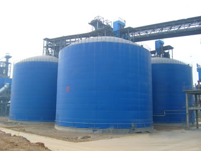 宝山水泥钢板库改造